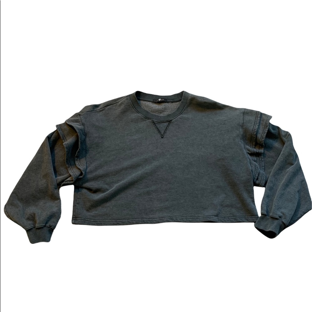 7 For All Mankind Crop Sweater